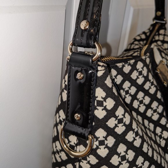 Kate Spade Purse Black and White - Picture 4 of 7